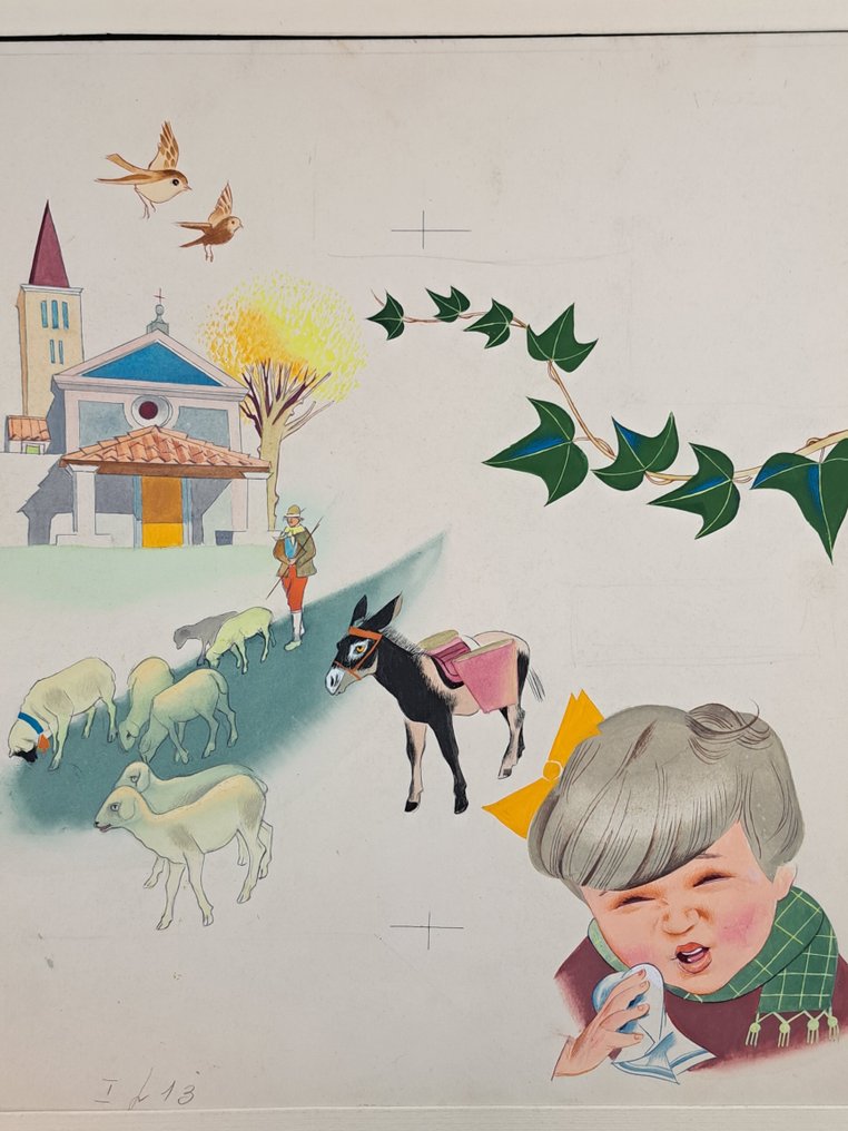 Faorzi - 1 Original colour drawing - Illustrazione per libro di fiabe #1.0