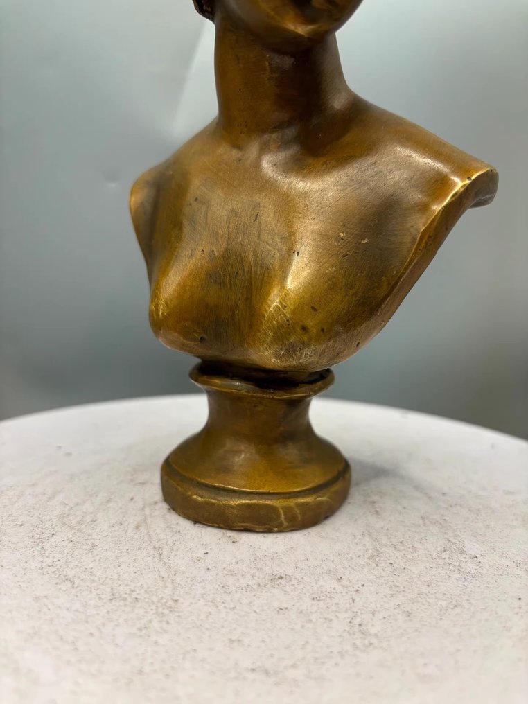 Sculpture, Ancient Greek Adiphrodite - 24 cm - Bronze #4.3