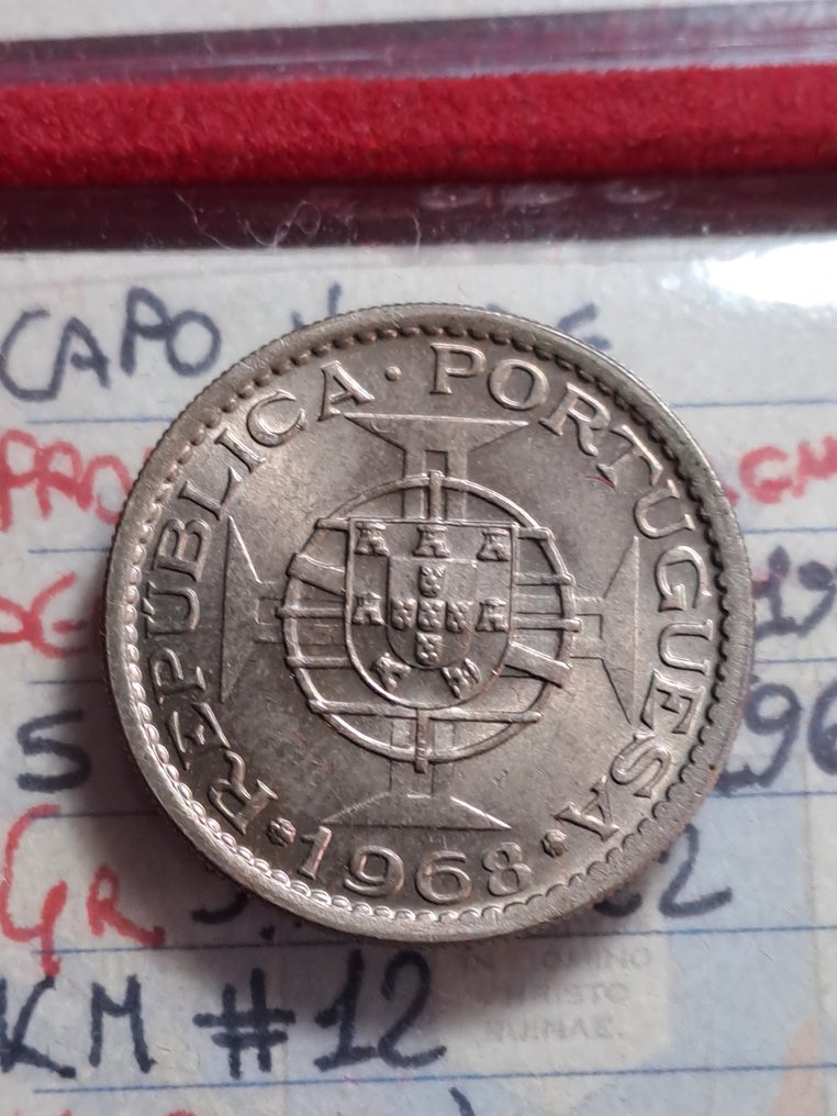 Portuguese Cape Verde. Republic. Lotto di 5 monete (χωρίς τιμή ασφαλείας) #1.0
