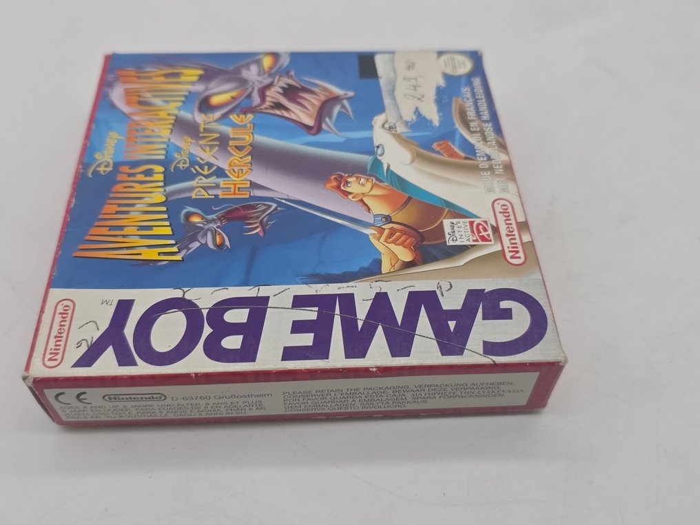 Nintendo - Gameboy Classic - Adventures Interactive Hercules (Rare red box) with box protector - Βιντεοπαιχνίδια - Στην αρχική του συσκευασία #2.1