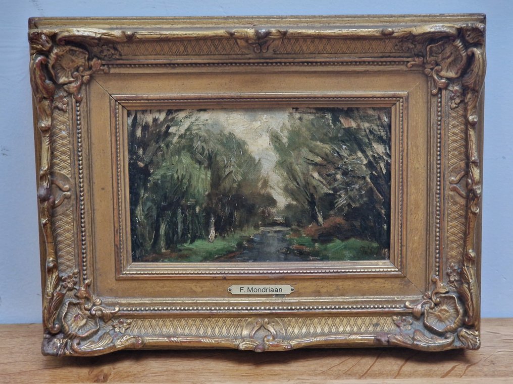 Frits Mondriaan (1853-1932) - Bosbeek #1.0