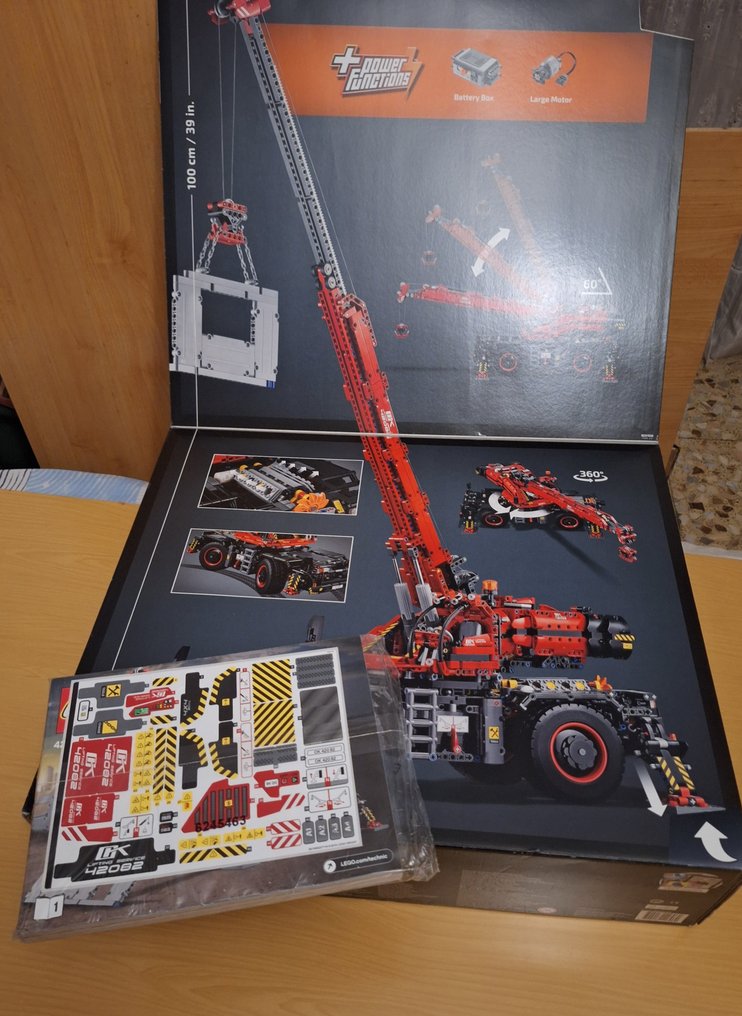 LEGO 套組 - 42082 - 科技 - Rough Terrain Crane 42082 #1.0