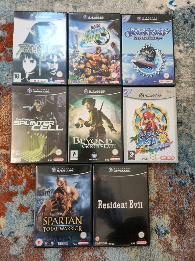 Nintendo - Gamecube - 8x Nintendo Gamecube Games (Mario & Soul Calibur & More) - Βιντεοπαιχνίδια - Στην αρχική του συσκευασία #1.0