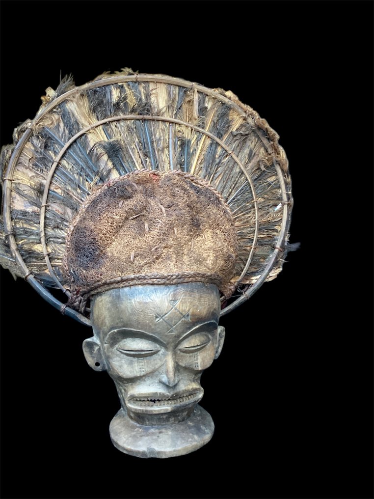 Μάσκες τελετής Chokwe. - Chokwe - Λαϊκή Δημοκρατία του Κονγκό  (χωρίς τιμή ασφαλείας) #3.2