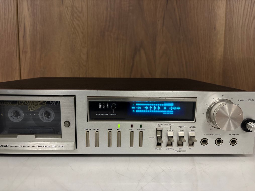 Pioneer - CT-400 - Blue Line - Serviced 盒式录音机播放器 #3.2