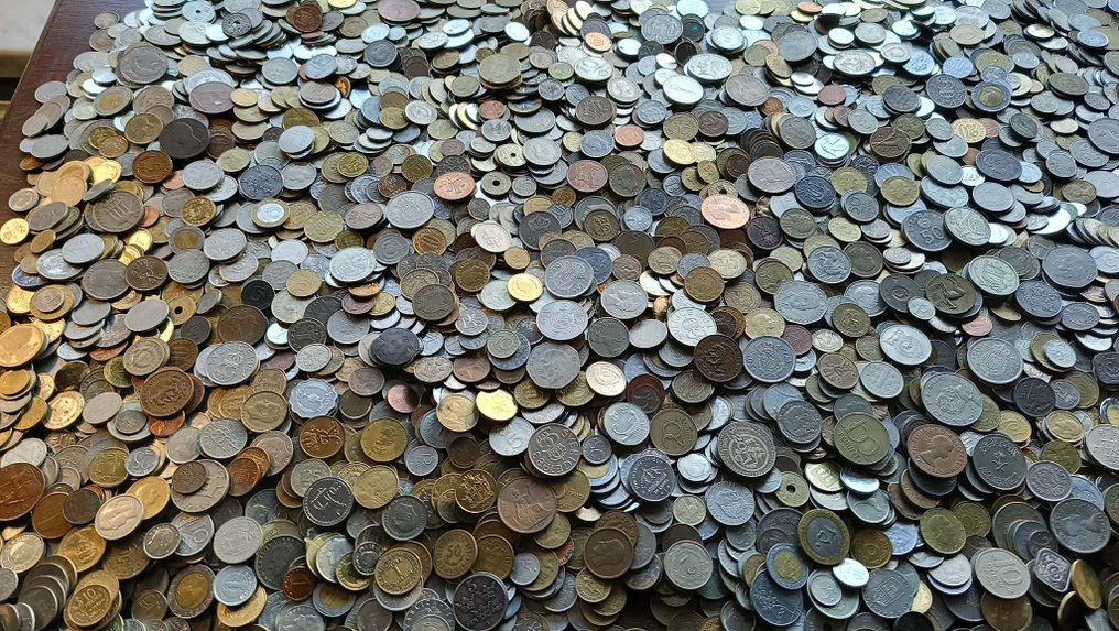 Κόσμος. Massive lot of approx +- 20 kilogram world coins! (χωρίς τιμή ασφαλείας) #1.0