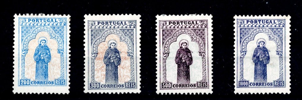 葡萄牙  - 1895年——圣安东尼奥诞辰七百周年。MF 111/125。完整系列 #3.2