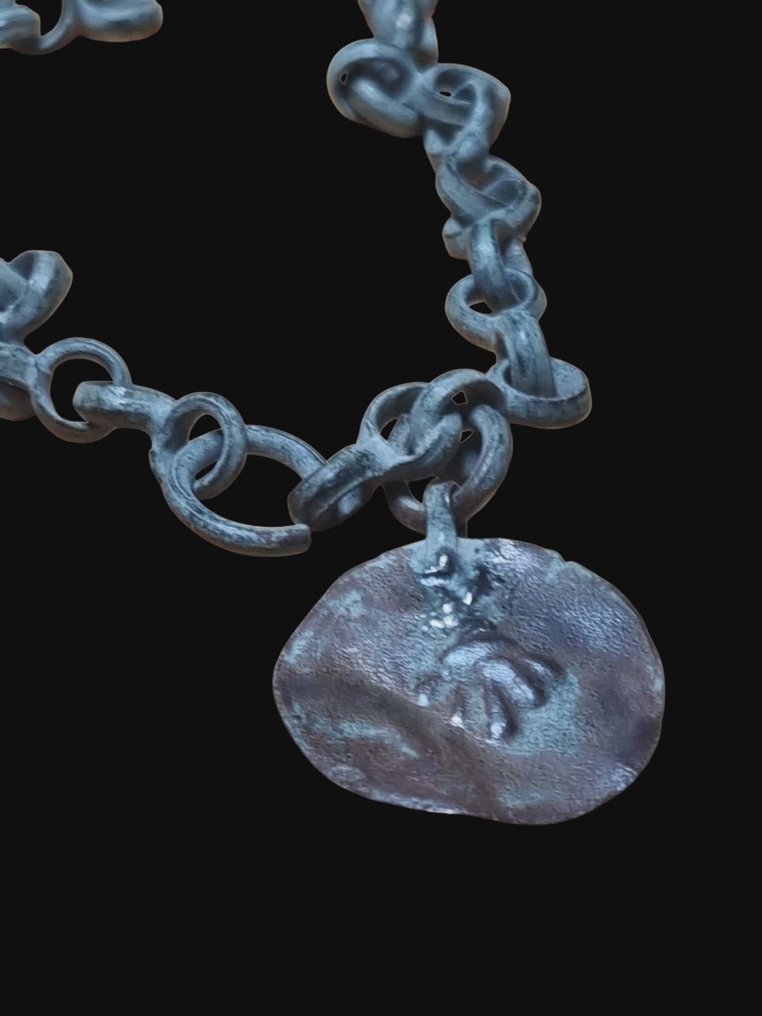 中世紀，十字軍時代 青銅色, 惊艳幸运 手鈪  (沒有保留價) #1.0