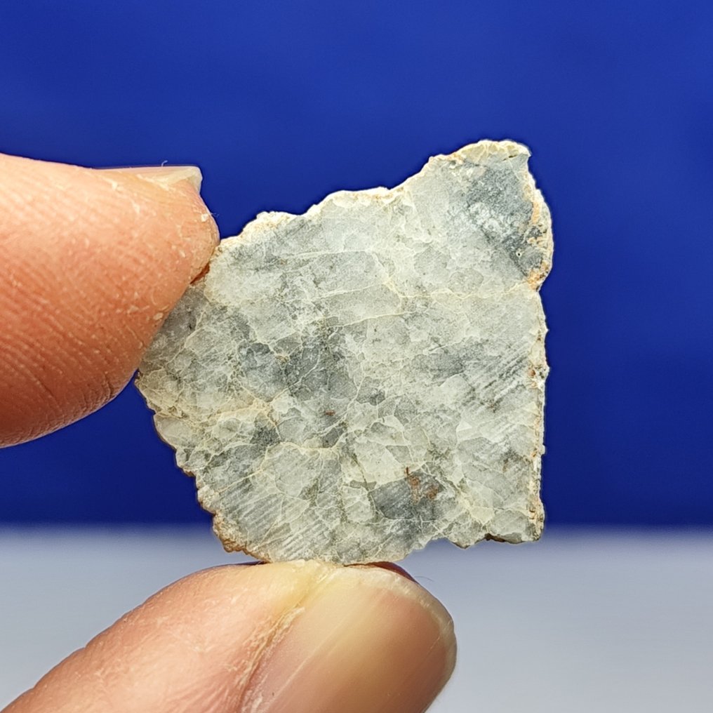 Διαφανές!!! Φέτα Γάββρο Σεληνιακού Μετεωρίτη. ADRAR 013 (Αλγερία, 2023) -p. ζευγαρωμένο-. ΧΩΡΙΣ ΤΙΜΗ ΕΚΚΙΝΗΣΗΣ! - 1.4 g #4.3