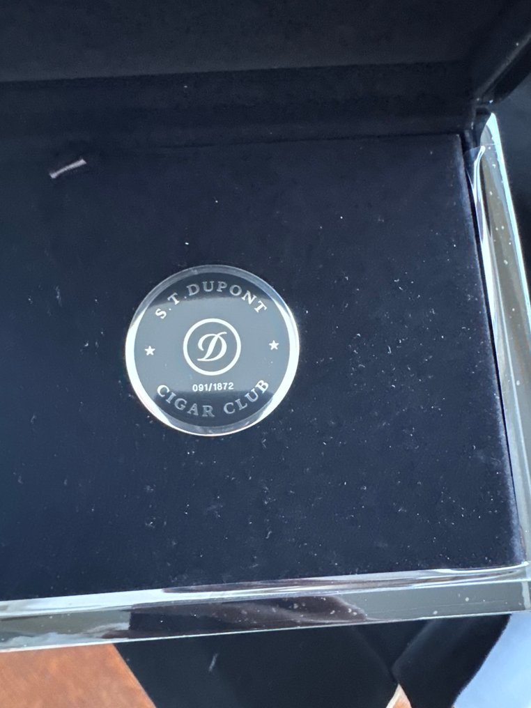 S.T. Dupont - Cigar Club Blue Red - 沒有保留價 - 打火機 - 漆 #1.0