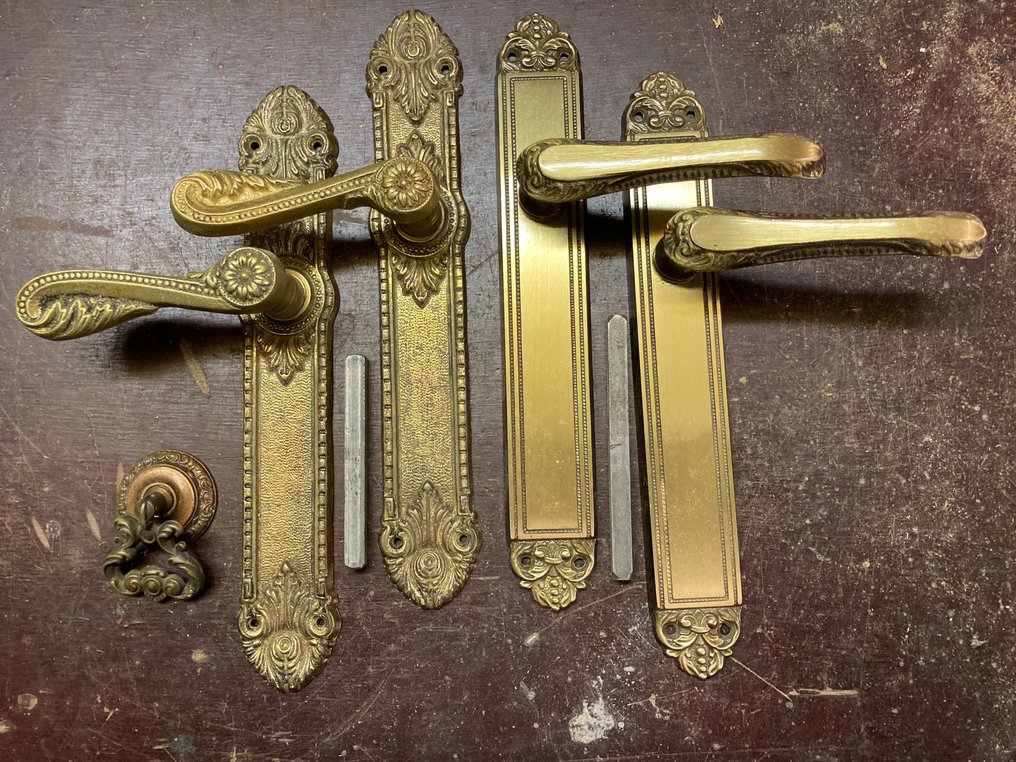  門把 (5) - 1920-1930 - 洛可可风格门把手  #1.0