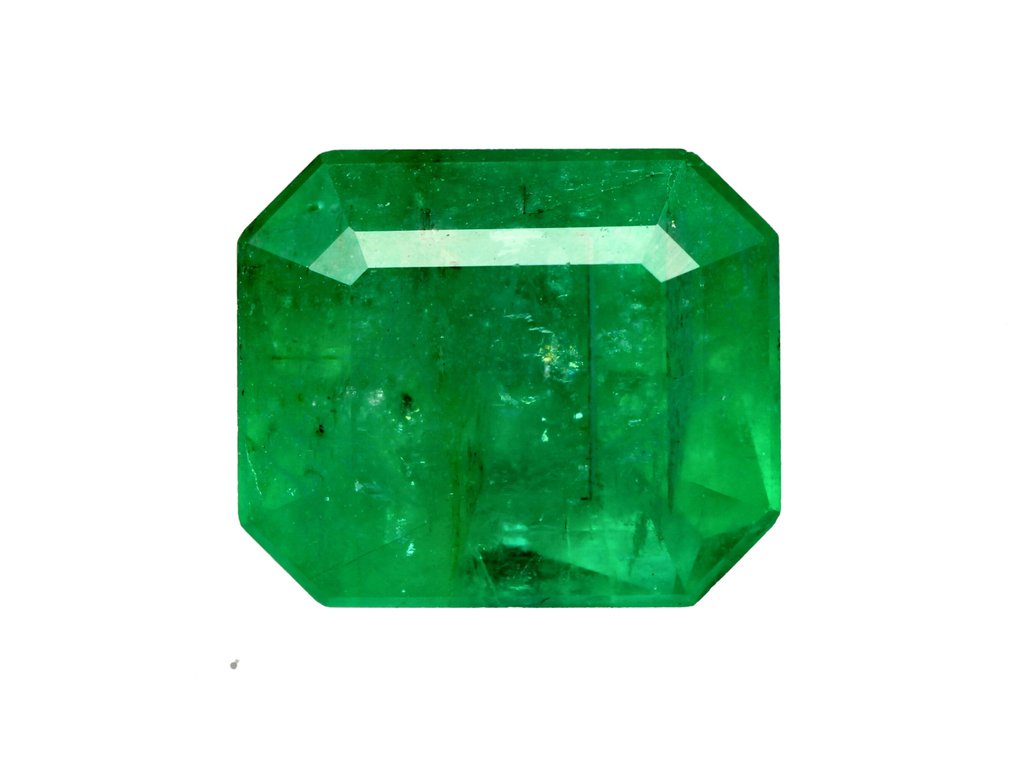 χωρίς τιμή ασφαλείας Πράσινο, Μπλε Σμαράγδι  - 2.43 ct - Instituto Gemólogico Español (IGE) #1.0