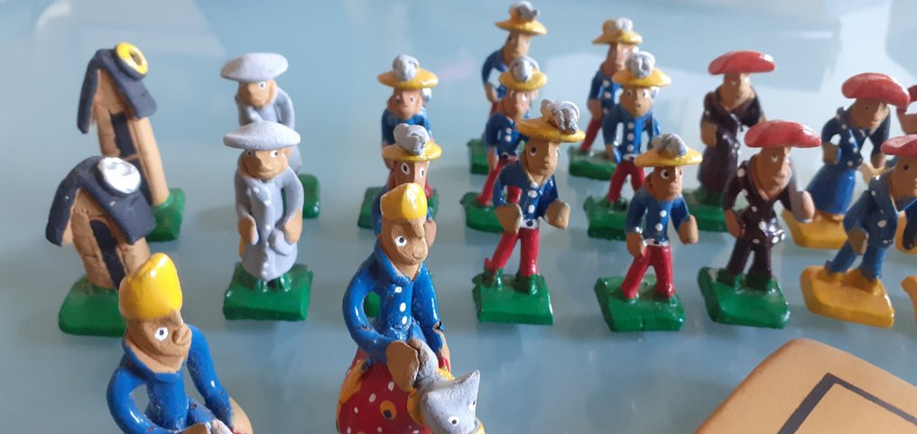 Schackspel - Jord, minne av Salvador de Bahia. #2.1