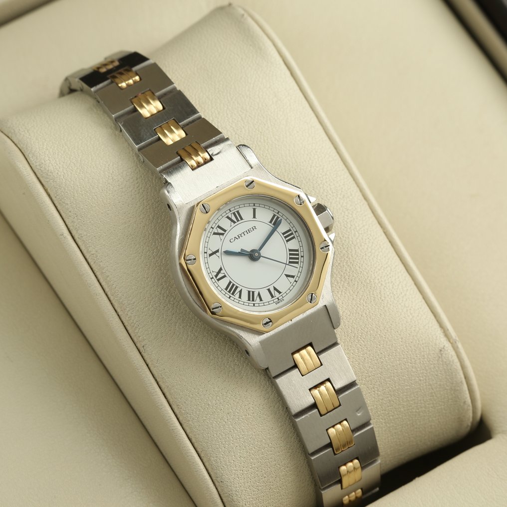 Cartier - Santos Octagon - Ingen reservasjonspris - 0907 - Dame - 1980-1989  #2.1