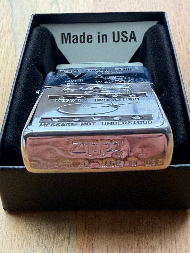 Zippo - χωρίς τιμή ασφαλείας - Αναπτήρας τσέπης - Χάλυβας (ανοξείδωτος) #3.2