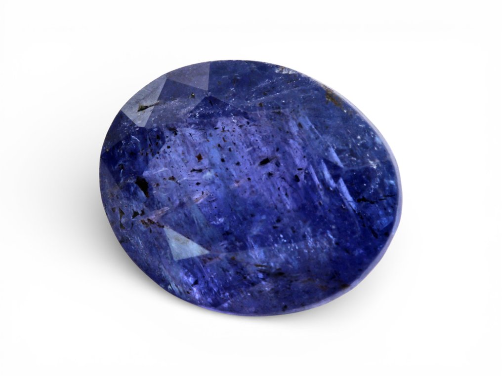 χωρίς τιμή ασφαλείας Μπλε, Βιολετί Τανζανίτης  - 7.40 ct - Instituto Gemólogico Español (IGE) #2.1