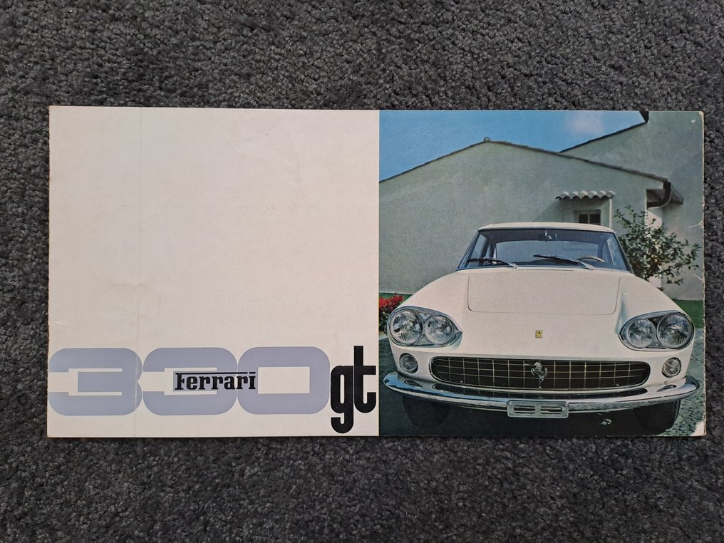 Brochure - Ferrari - Ferrari 330 GT Pininfarina originele brochure - 1965 #1.0