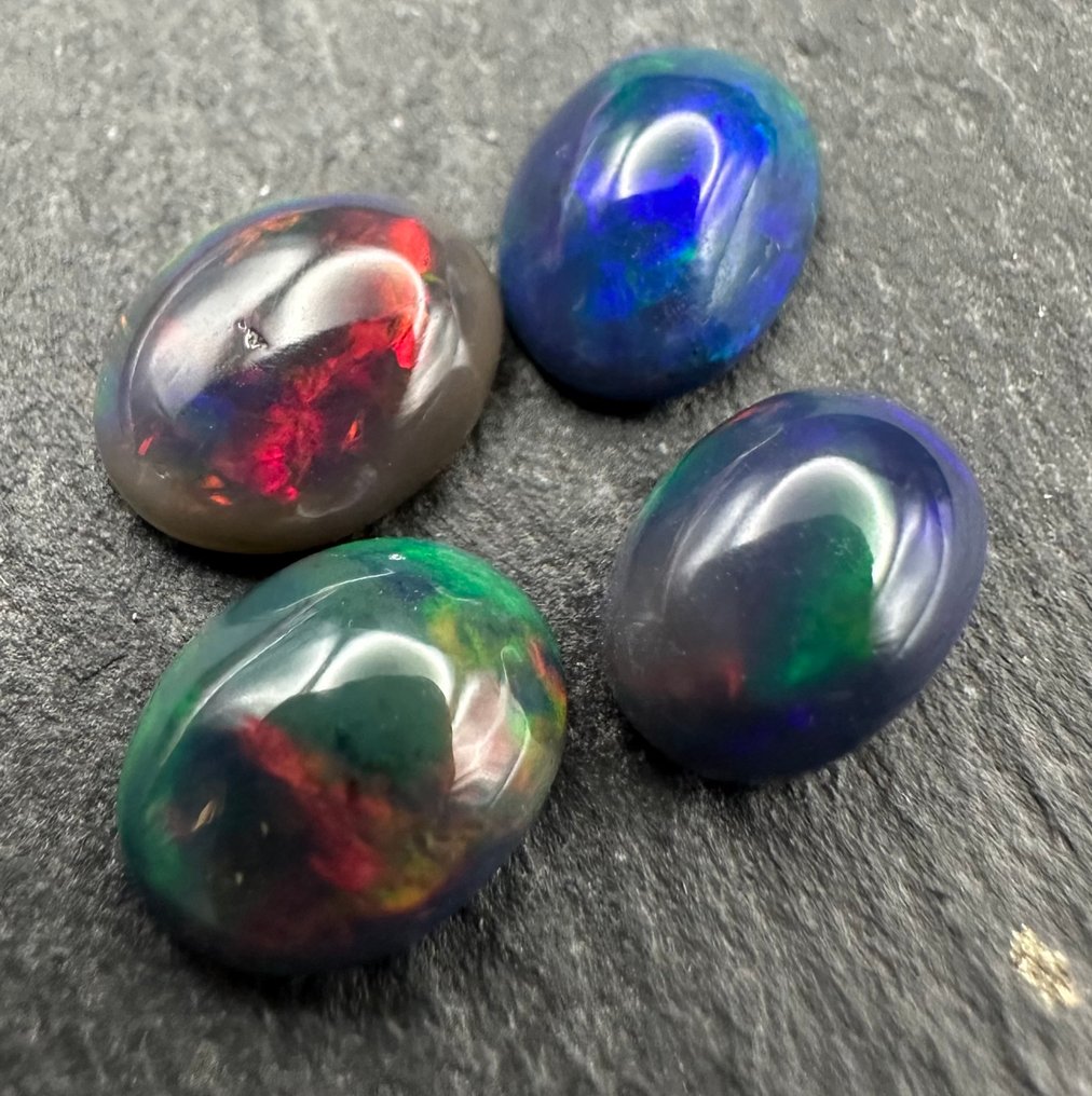 5,20ct Opaal Cabochons- 1.04 g - (4) #4.3
