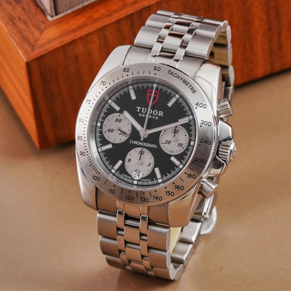 Tudor - Sport Chronograph Reverse Panda - 20300 - Miehet - 2000-2010  #1.0