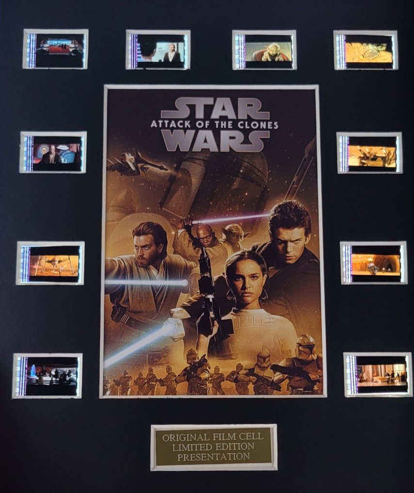 Star Wars Episode II: Attack of the Clones - Framed Film Cell Display with COA #1.0