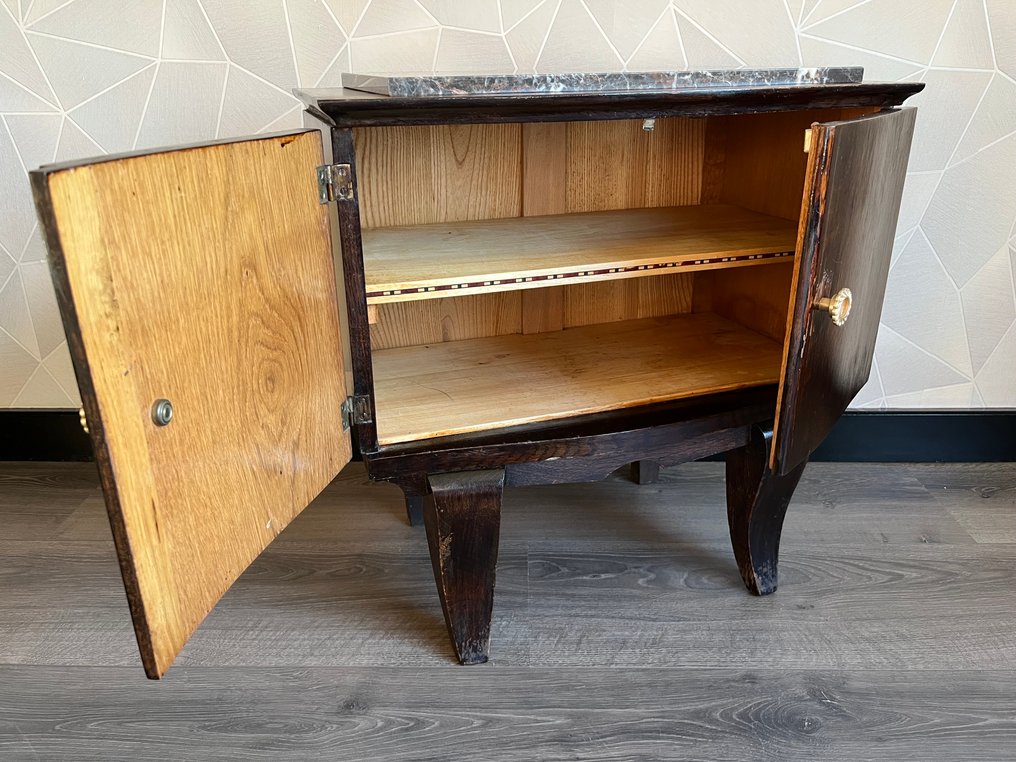 Ντουλάπι - Οξιά - Μάρμαρο - Χειριστήρια από μπρούντζο. #3.2