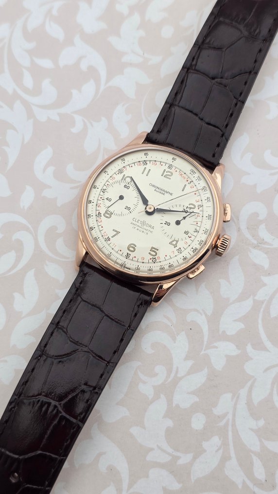 Chronographe Suisse - Cal. Vênus 188 - JUMBO - χωρίς τιμή ασφαλείας - Άνδρες - 1900-1949  #4.3