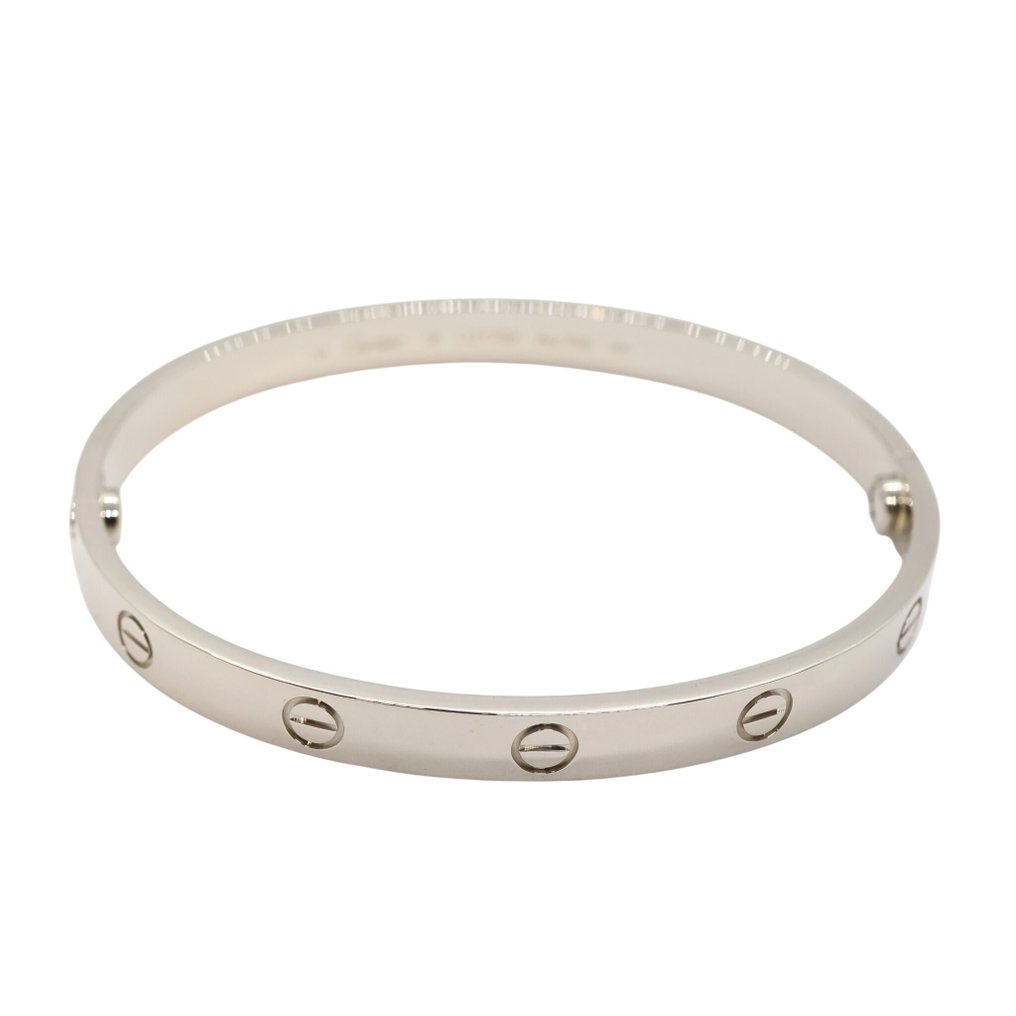 Cartier - Βραχιόλι - Love - 18 καράτια Λευκός χρυσός #2.1