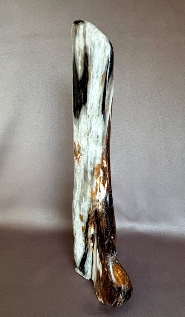 Forstenet træ kwarts - Højde: 33 cm - Bredde: 11.5 cm- 1628 g - (1) #4.3