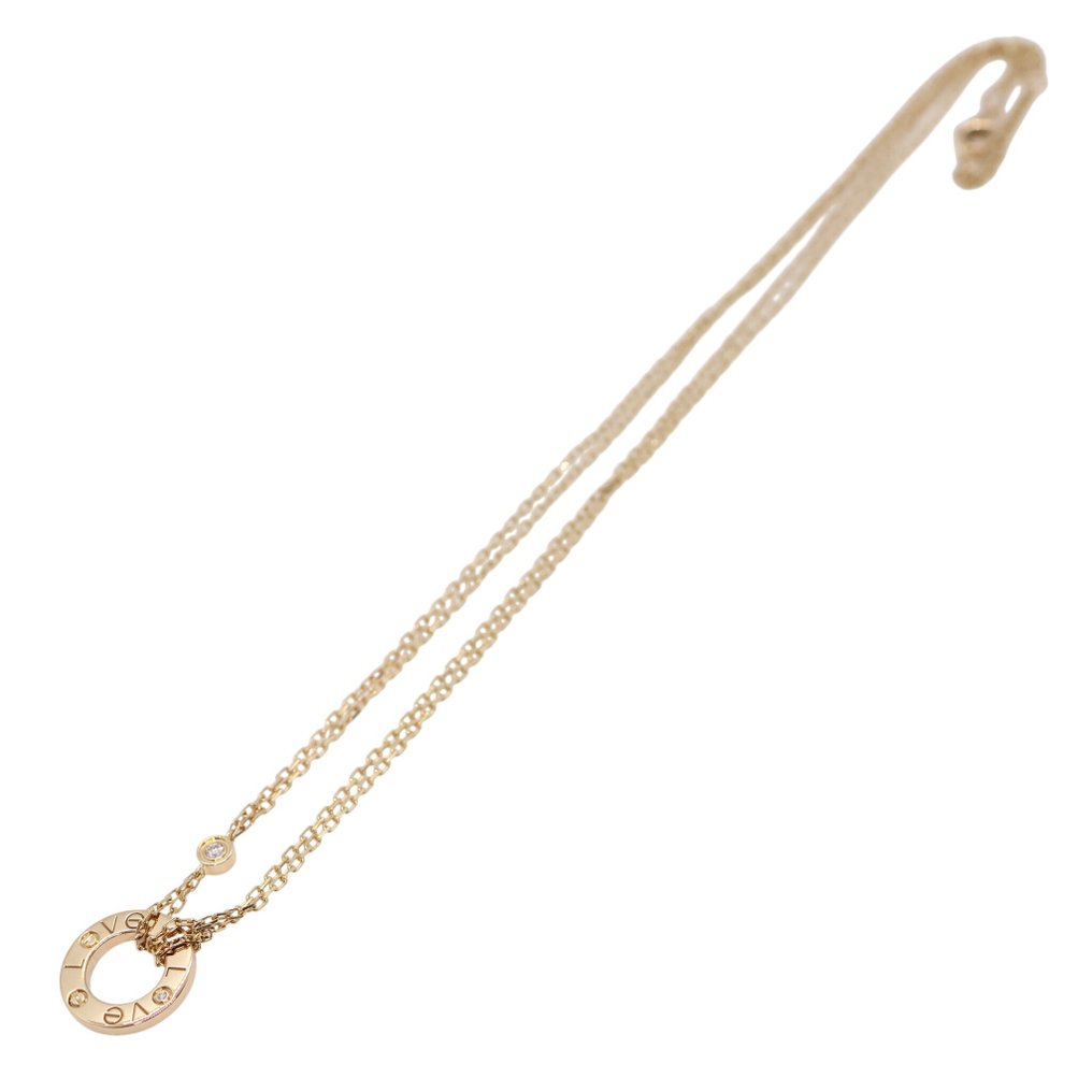 Cartier - Colier cu pandantiv - Love - 18 ct. Aur roz - 2 diamante #3.2