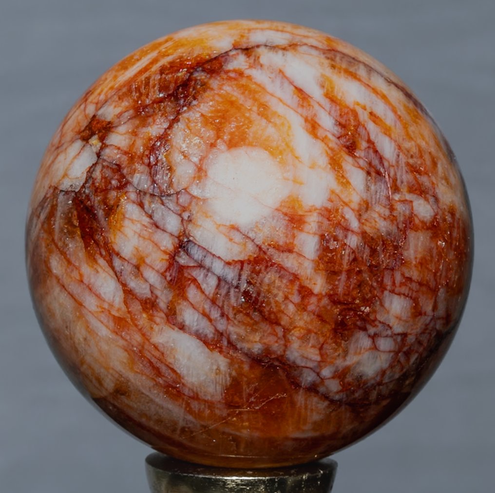 红火石品质球体 球体 - 高度: 7.45 cm - 宽度: 7.45 cm- 560 g #3.2