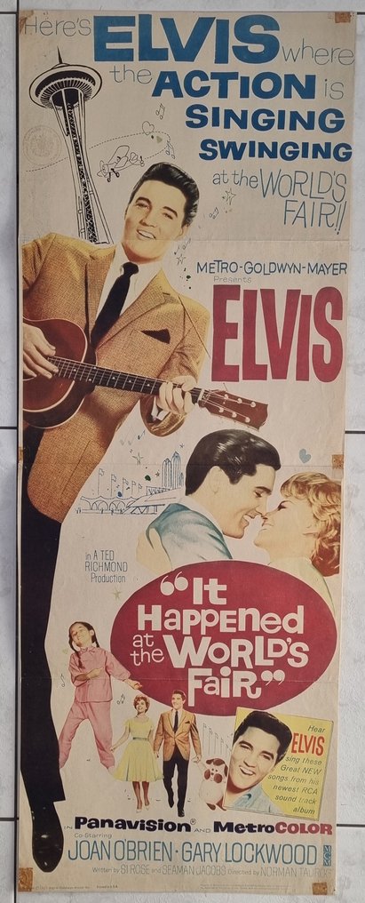 Elvis Presley - Elvis Presley - It Happened at the World's Fair (1963 original movie poster) #1.0