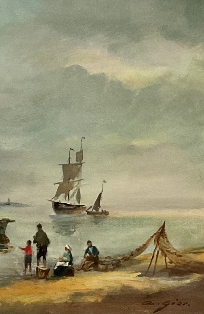 André Gior (XX) - Strandgezicht #2.1