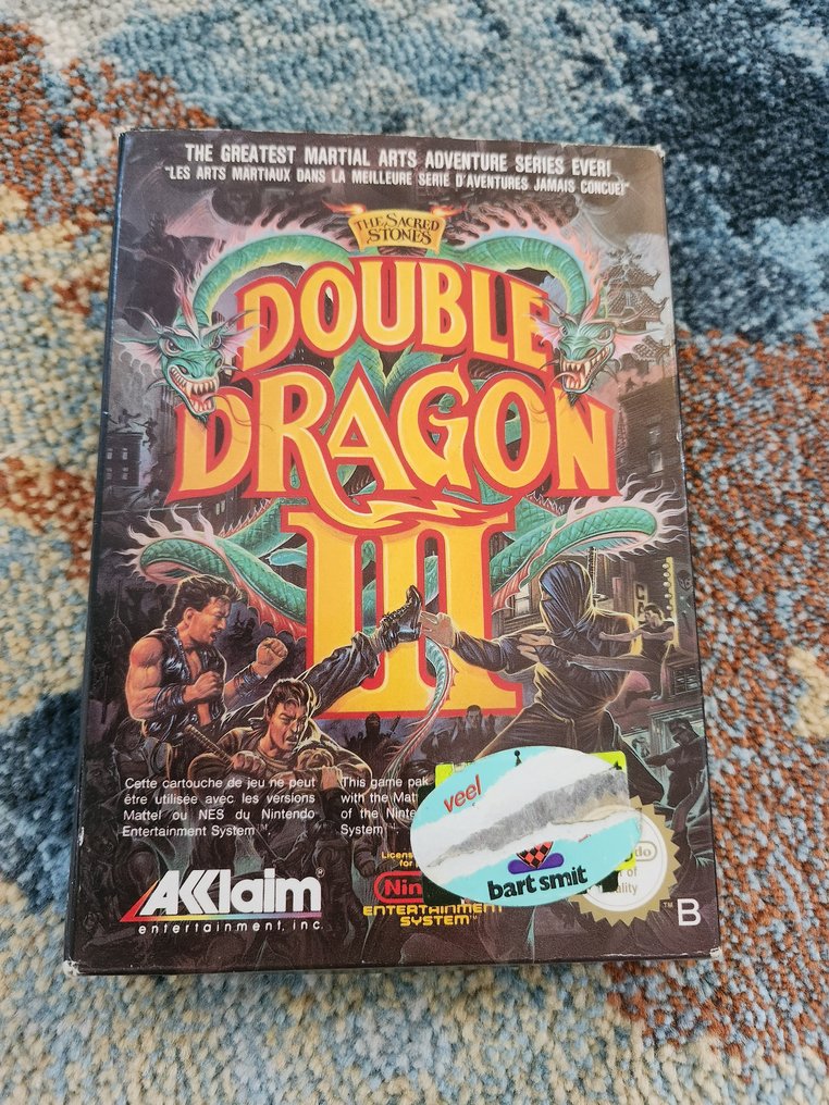 Nintendo - Nes - Double Dragon III CIB - 电子游戏 - 带原装盒 #1.0