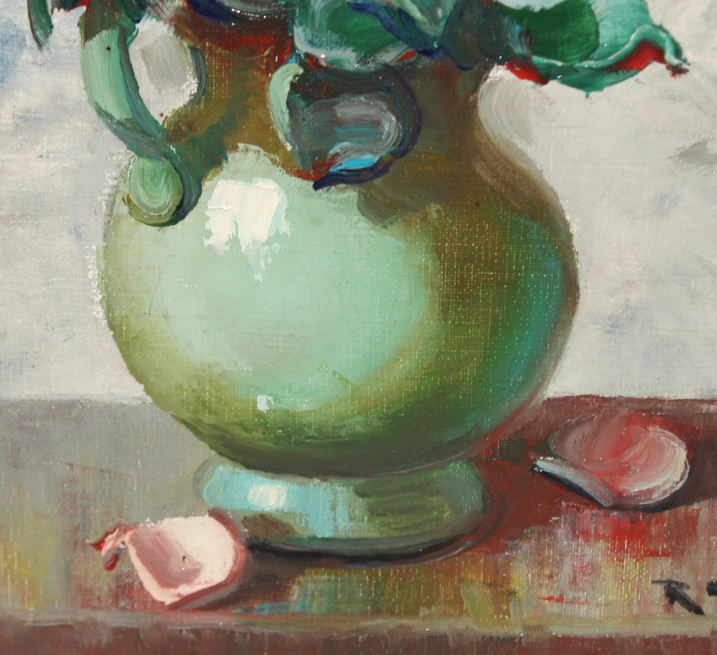 Ramón Cruz (XX) - NO RESERVE - Bouquet de rosas #4.3