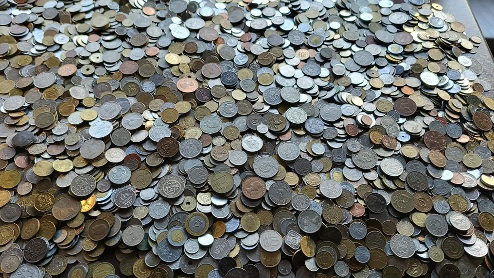 Κόσμος. Massive lot of approx +- 20 kilogram world coins! (χωρίς τιμή ασφαλείας) #2.1