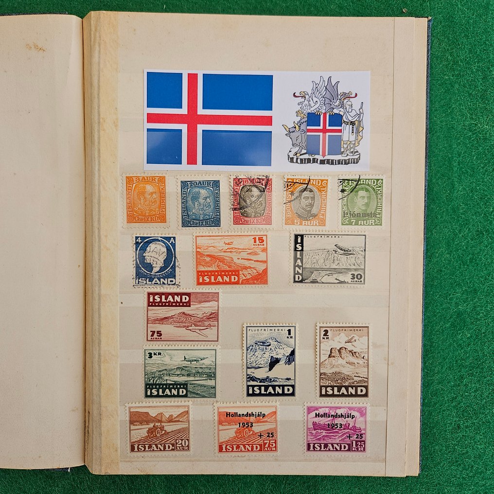 Nordics 1902/2000 - Island, Finnland und Åland, MNH-Marken und FDCs. #2.1