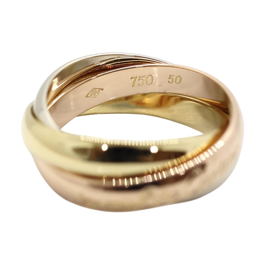 Cartier - Δαχτυλίδι - Trinity - 18 καράτια Ροζ χρυσό, Λευκός χρυσός, Κίτρινο χρυσό #3.2