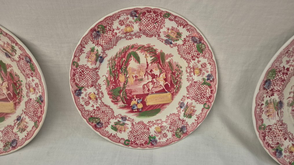 Petrus Regout - Πιάτο (6) - Orient - Πήλινο #3.2