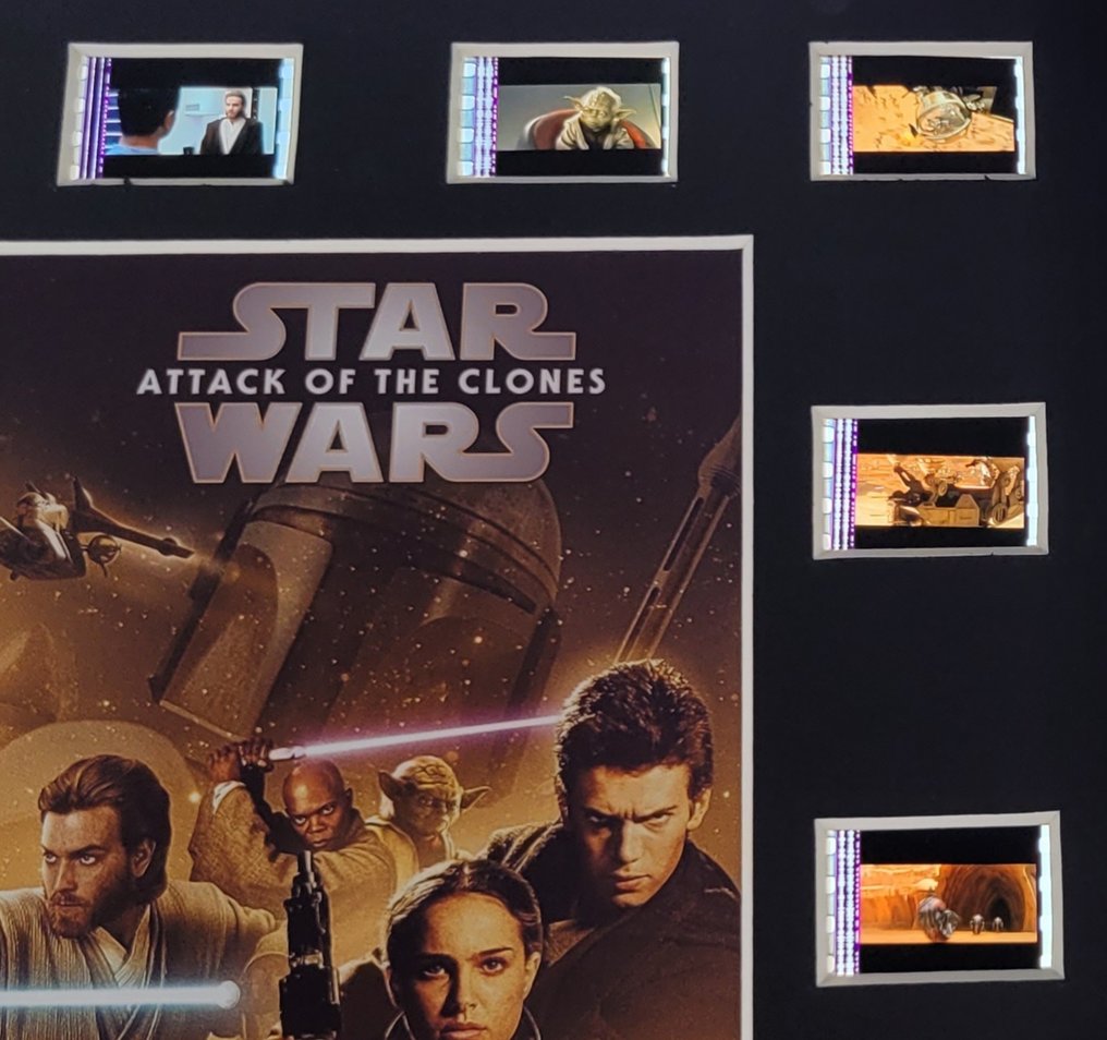 Star Wars Episode II: Attack of the Clones - Framed Film Cell Display with COA #1.0