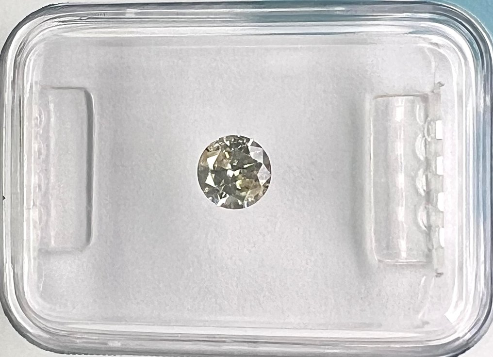 没有保留价 - 1 pcs 钻石 (天然) - 0.31 ct - 圆形 - L - I2 内含二级 - 国际宝石研究院(IGI) #1.0