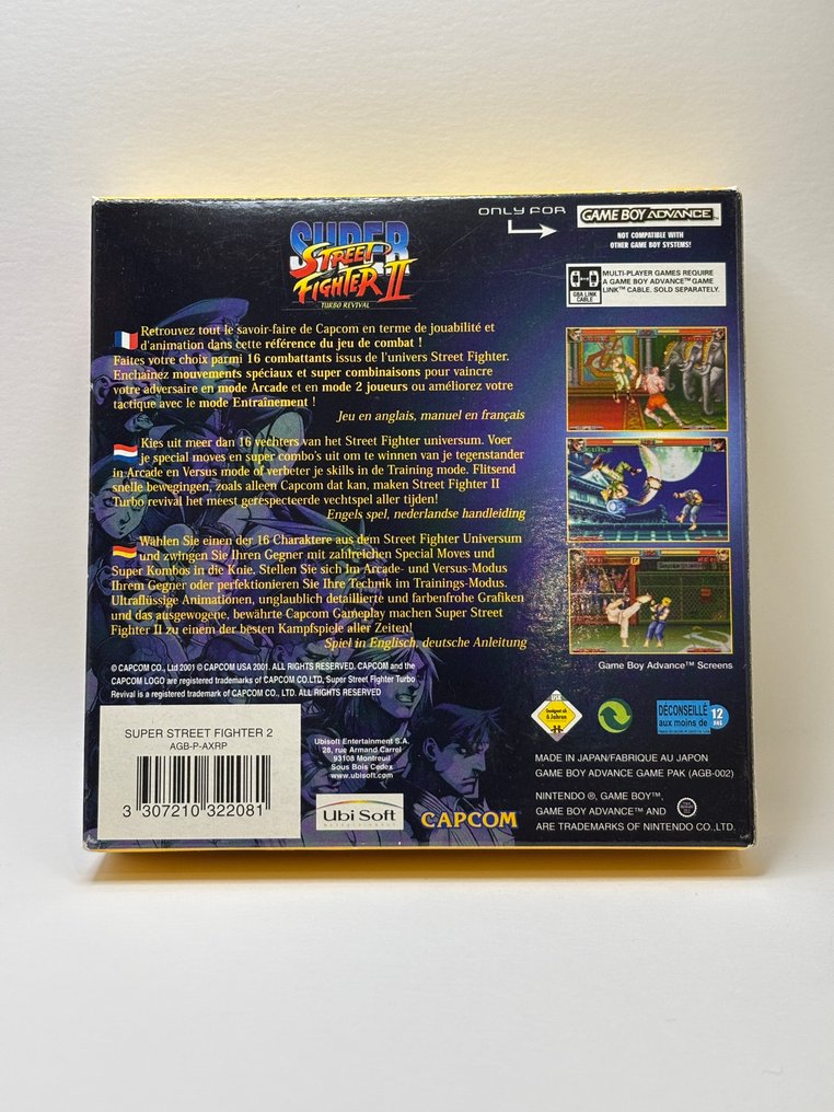Nintendo - Gameboy Advance - Super Street Fighter II Turbo Revival - Βιντεοπαιχνίδια - Στην αρχική του συσκευασία #1.0