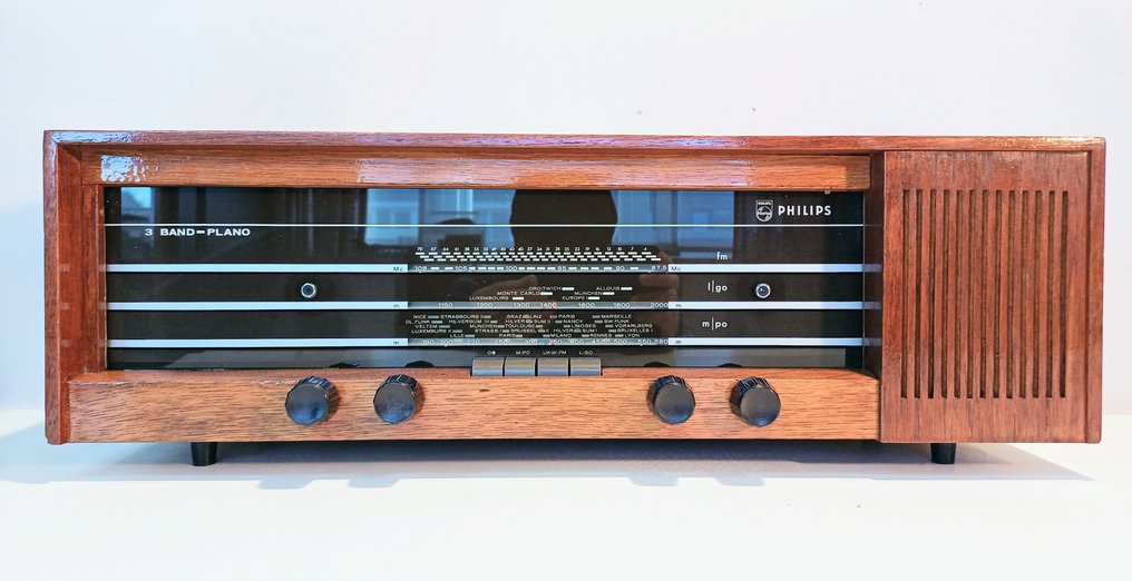 Philips - 22RB463 / 3 band-Plano Radio #1.0
