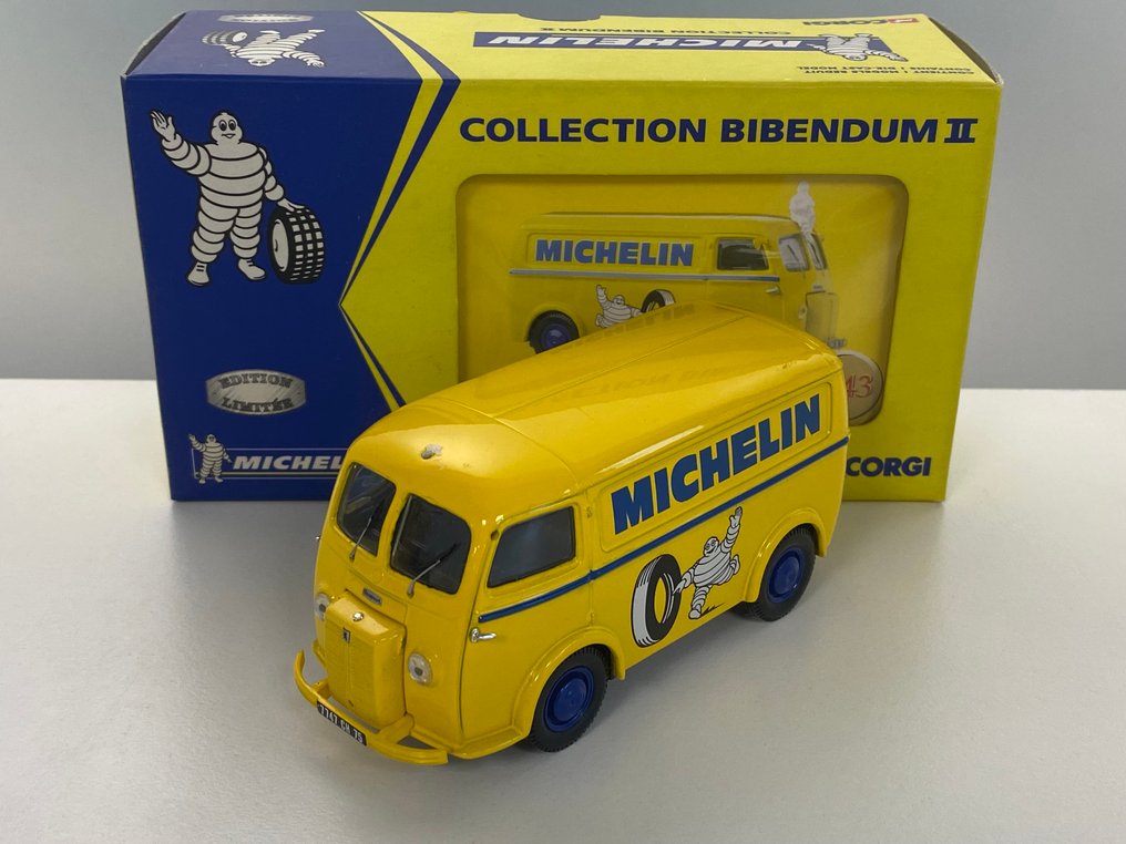 Corgi 1:43 - 模型麵包車 - Peugeot D3A Michelin - 限量版，已售罄 #1.0