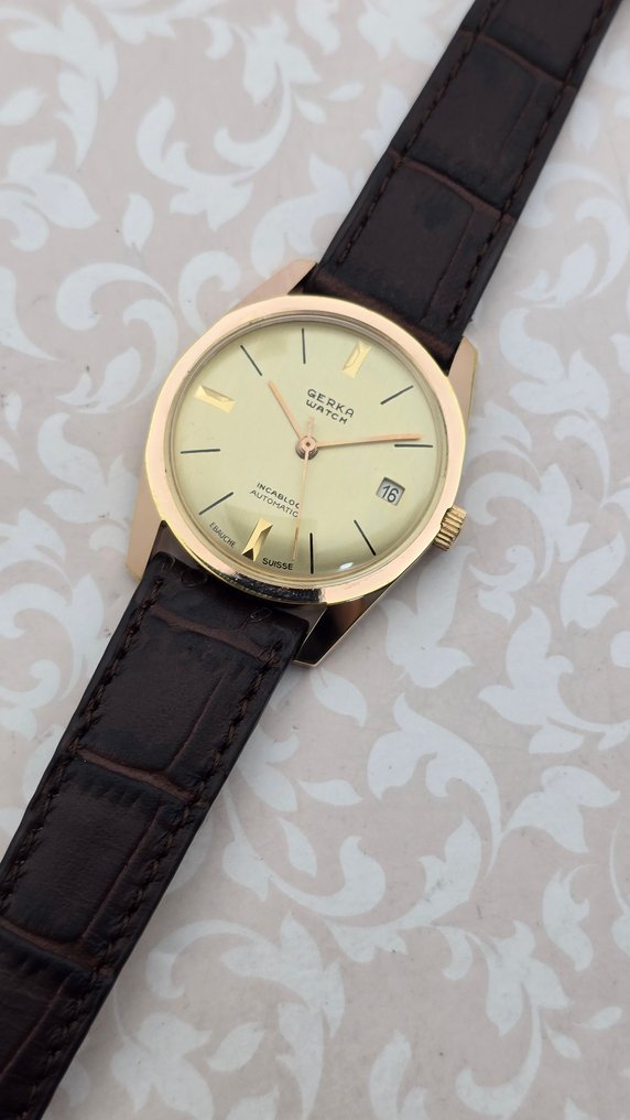 Gerka Watch - Classic - Automatic - 没有保留价 - 男士 - 1970-1979  #4.3
