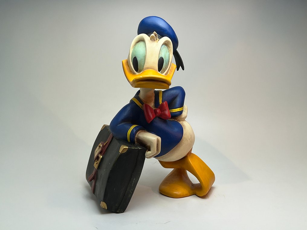 Donald Duck, met koffer - 1 Figure - Walt Disney - 1980 #1.0