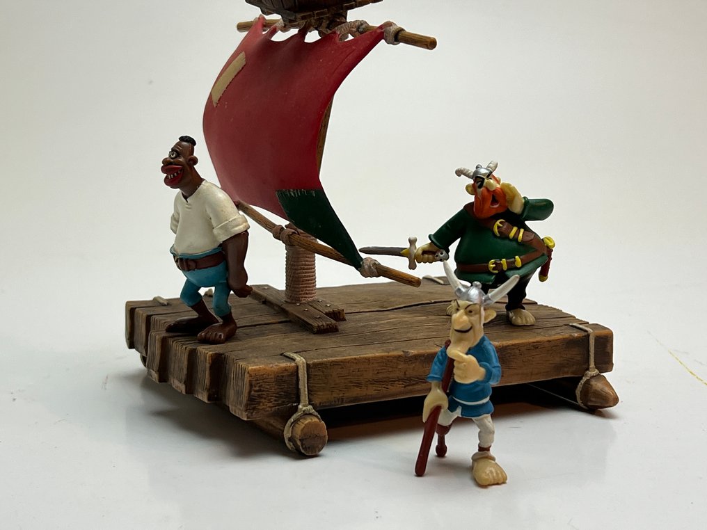 Asterix, piratenvlot - 4 Figure - Plastoy - 2002 #2.1