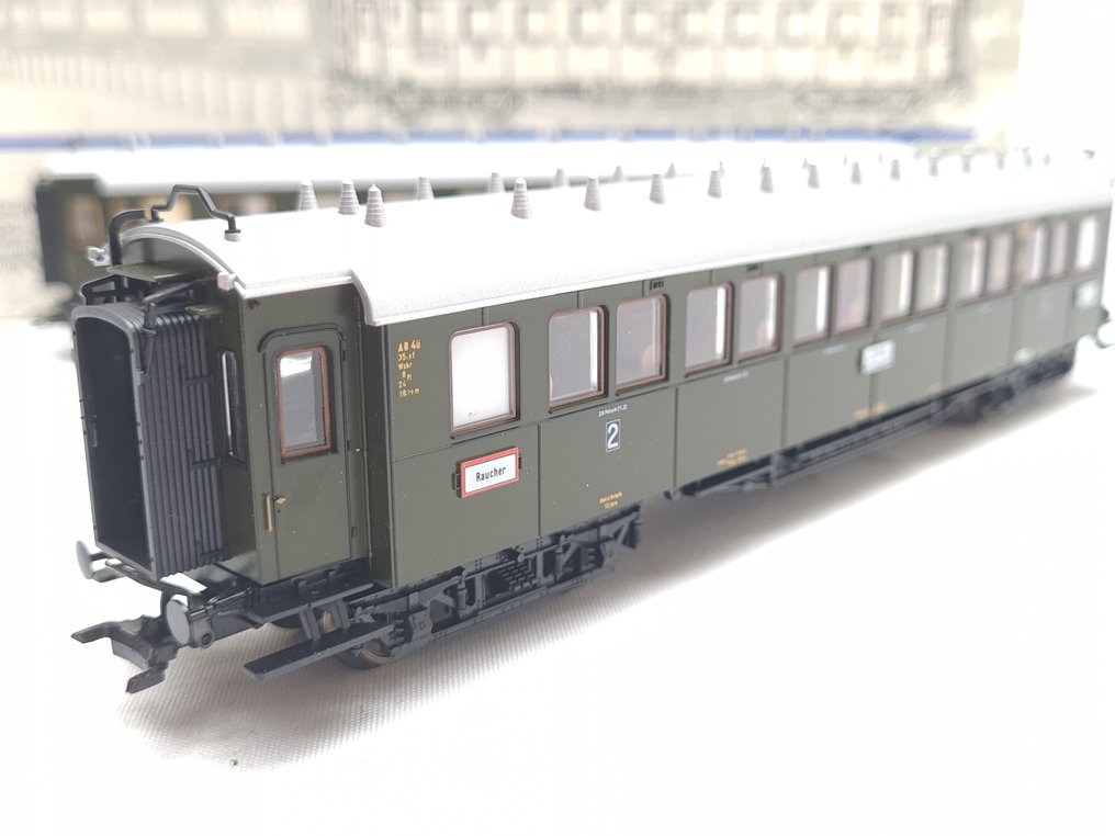 Märklin H0 - 4261 - Personvagn för modelltåg (1) - Sätt personvagnarna från DR. - DRG #4.3