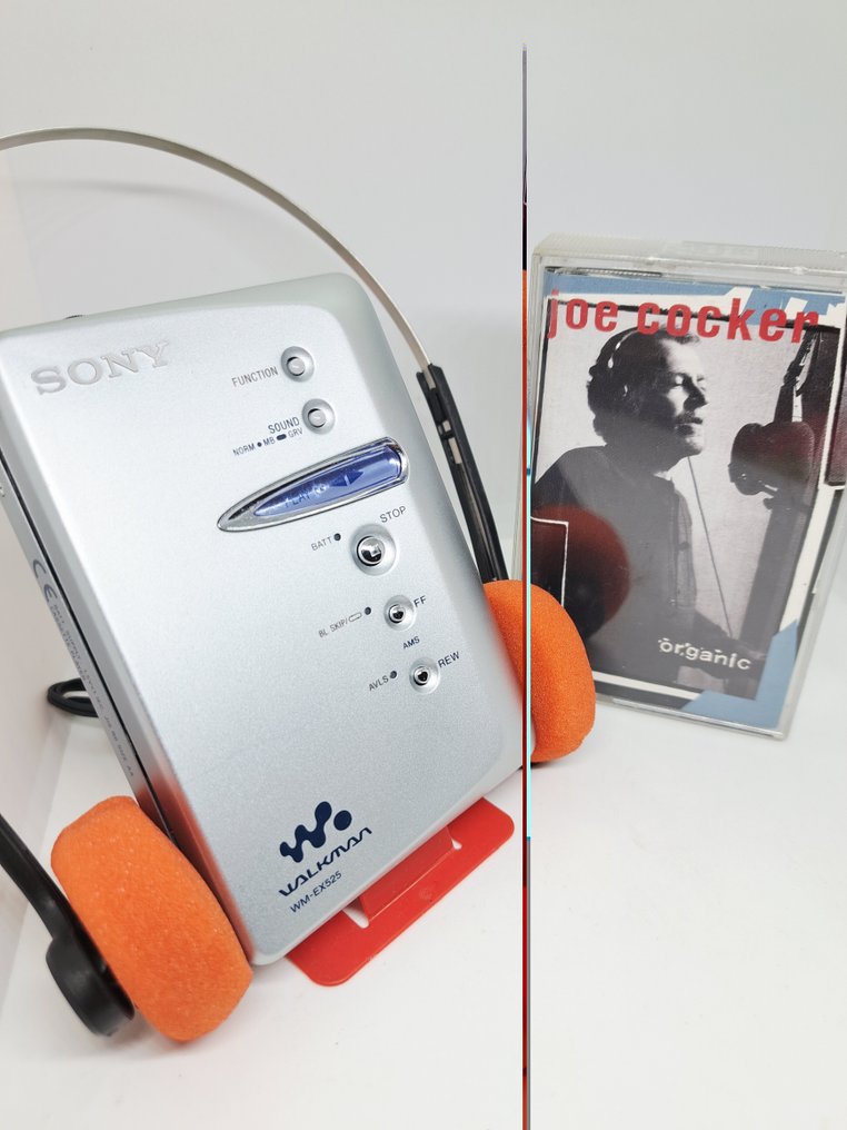 Sony - Walkman WM-EX525-from Japan-Joe Cocker cassette,remote, Φορητή συσκευή αναπαραγωγής κασέτας #3.2