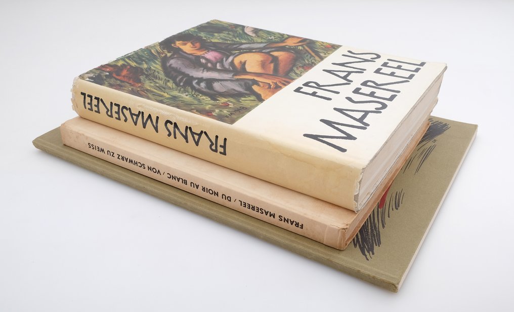 Frans Masereel - Du Noir au Blanc + Danse Macabre + Œuvre Frans Masereel - 1939-1961 #2.1