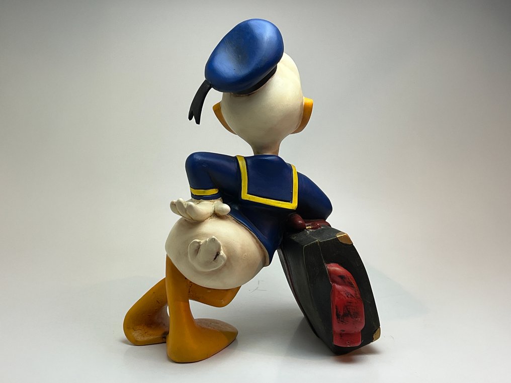 Donald Duck, met koffer - 1 Figure - Walt Disney - 1980 #4.3